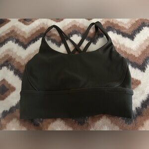 lululemon athletica Dark Green Strappy Top